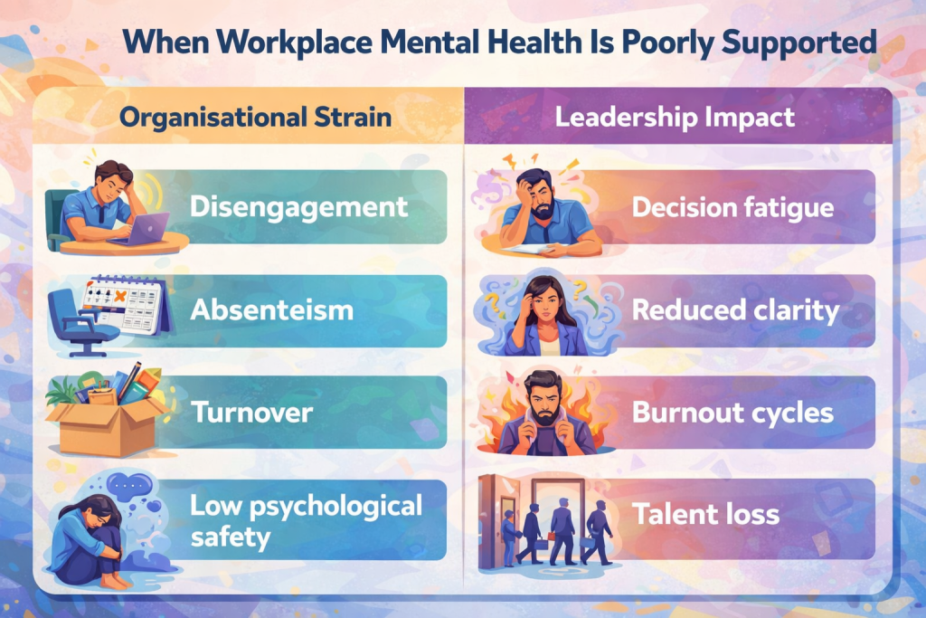 When Workplace Mental Health is Poorly Supported