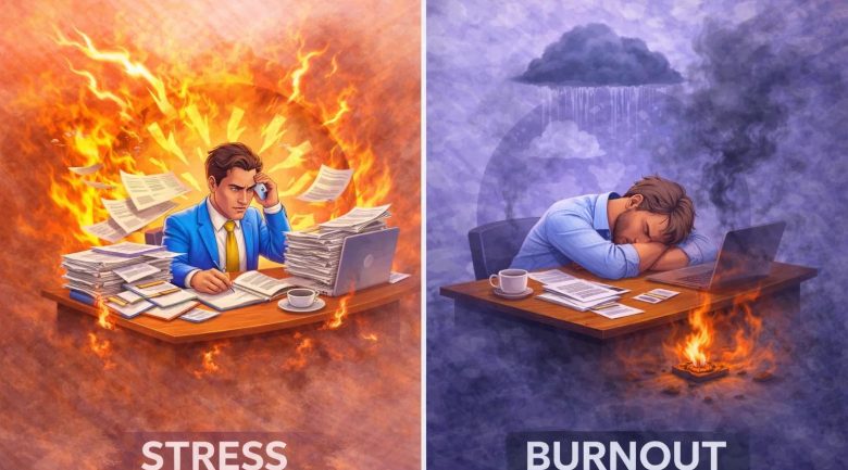 Employee Stress vs. Burnout